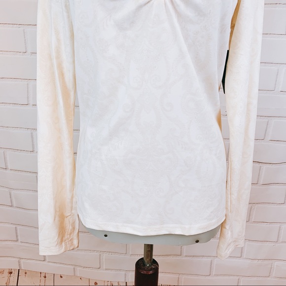 Eddie Bauer • Cream Activewear Pull-Over - Picture 6 of 8